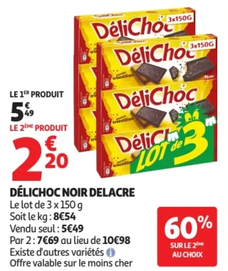 DÉLICHOC NOIR DELACRE
