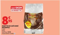 DOSETTES DE CAFÉ CORSÉ METROPOLE