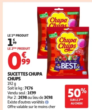 Sucettes Chupa Chups The Best Of
