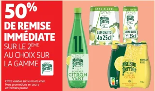 Maison Perrier Gamme Boissons Gazeuses