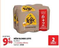 BIÈRE BLONDE LEFFE