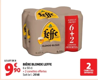 BIÈRE BLONDE LEFFE