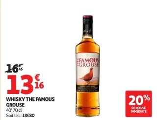WHISKY THE FAMOUS GROUSE