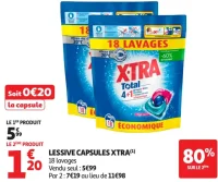Lessive capsules Xtra Total
