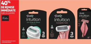 Gamme Wilkinson Sword Intuition