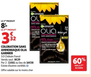 Coloration sans ammoniaque Olia Garnier