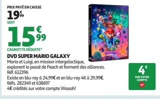 DVD Super Mario Galaxy