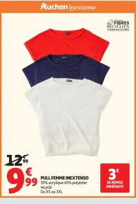 PULL FEMME INEXTENSO