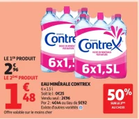 Eau minérale Contrex
