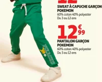 PANTALON GARÇON POKEMON