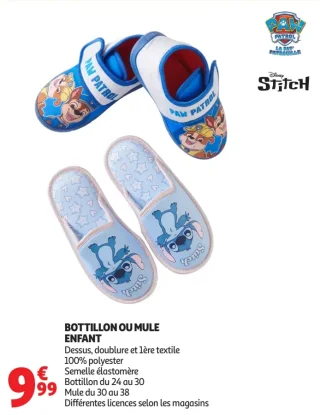 BOTTILLON OU MULE ENFANT