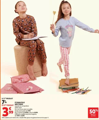 Pyjama fille Inextenso