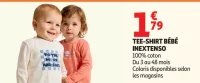 TEE-SHIRT BÉBÉ INEXTENSO