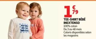 TEE-SHIRT BÉBÉ INEXTENSO