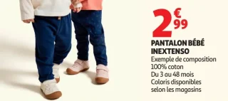 PANTALON BÉBÉ INEXTENSO