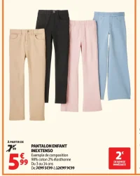 Pantalon enfant Inextenso