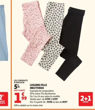 Legging fille Inextenso