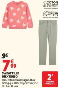 Sweat fille Inextenso