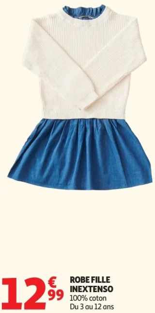 Robe fille Inextenso
