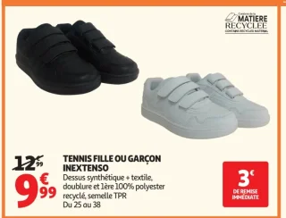 Tennis fille ou garçon Inextenso