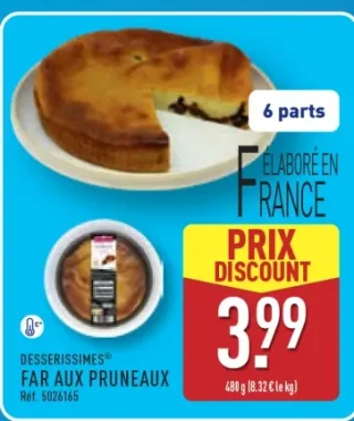 Desserissimes® Far aux pruneaux