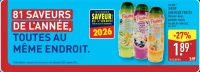 Fruima® Sirop aux deux fruits (Banane-kiwi, pomme-cassis ou pêche-abricot)