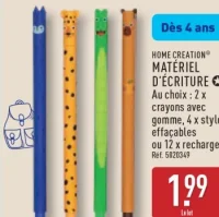 Home Creation Matériel d'Écriture