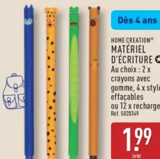 Home Creation Matériel d'Écriture