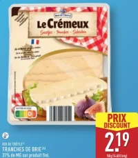 Roi de Trèfle Tranches de Brie Le Crémeux