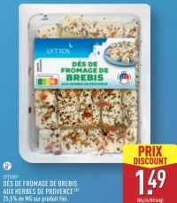Lyttos Dés de fromage de brebis aux herbes de Provence