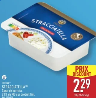 Cucina Stracciatella Coeur de burrata