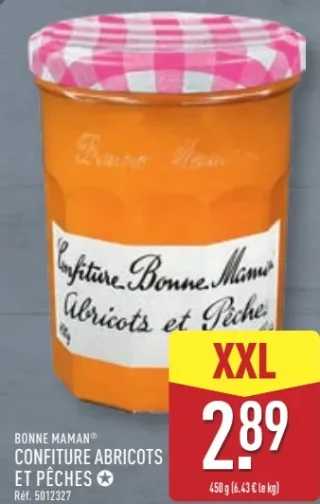 BONNE MAMAN® Confiture Abricots et Pêches