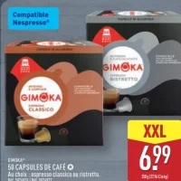 GIMOKA® 50 Capsules de Café