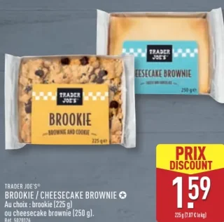 TRADER JOE'S® BROOKIE / CHEESECAKE BROWNIE
