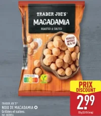 Trader Joe's Noix de Macadamia Grillées et salées