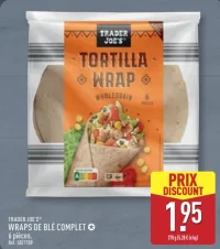 Trader Joe's® Wraps de blé complet