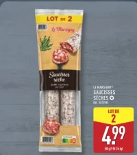 Le Marsigny® Saucisses sèches