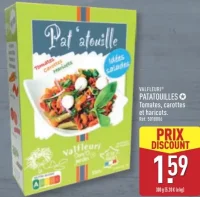 VALFLEURI® PATATOUILLES Tomates, carottes et haricots