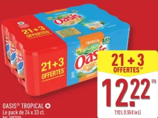 OASIS® TROPICAL Le pack de 24 x 33 cl.