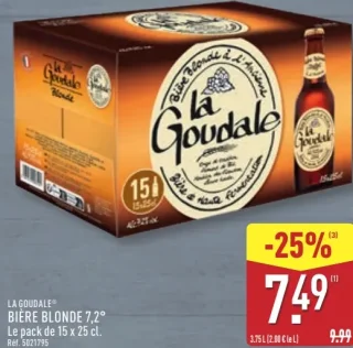 La Goudale Bière Blonde 7,2°
