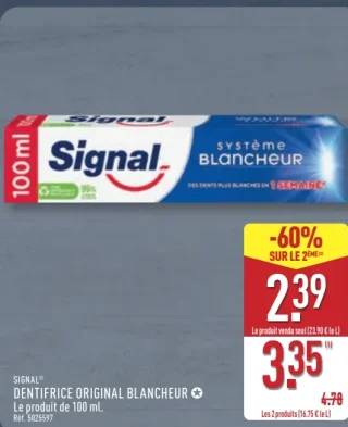 Signal® Dentifrice Original Blancheur