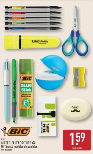BIC® MATÉRIEL D'ÉCRITURE