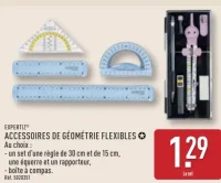 Expertiz Accessoires de géométrie flexibles