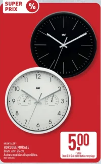 KRONTALER® HORLOGE MURALE