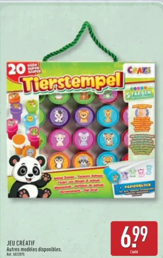 Jeu créatif Craze Tierstempel