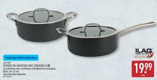 Crofton Faitout ou sauteuse avec couvercle