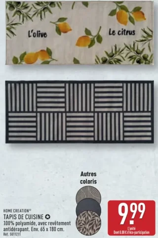 HOME CREATION® TAPIS DE CUISINE