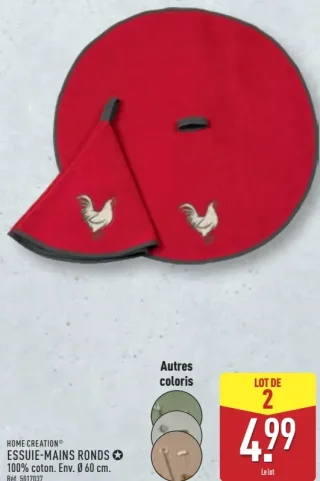 HOME CREATION® ESSUIE-MAINS RONDS