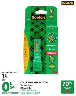 Colle 30ml Gel Scotch