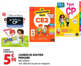 Cahiers de soutien primaire